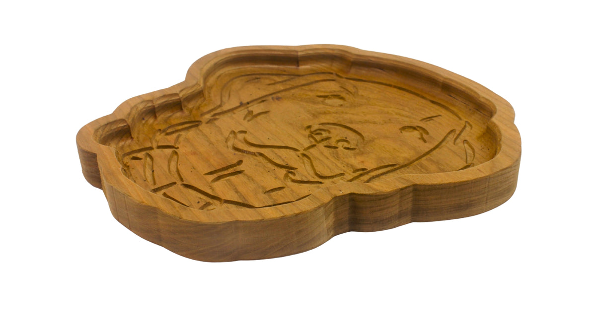 Cherry dog-face catchall tray