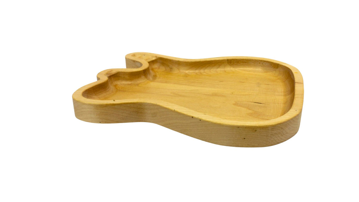 Guitar-shaped Catchall, Maple