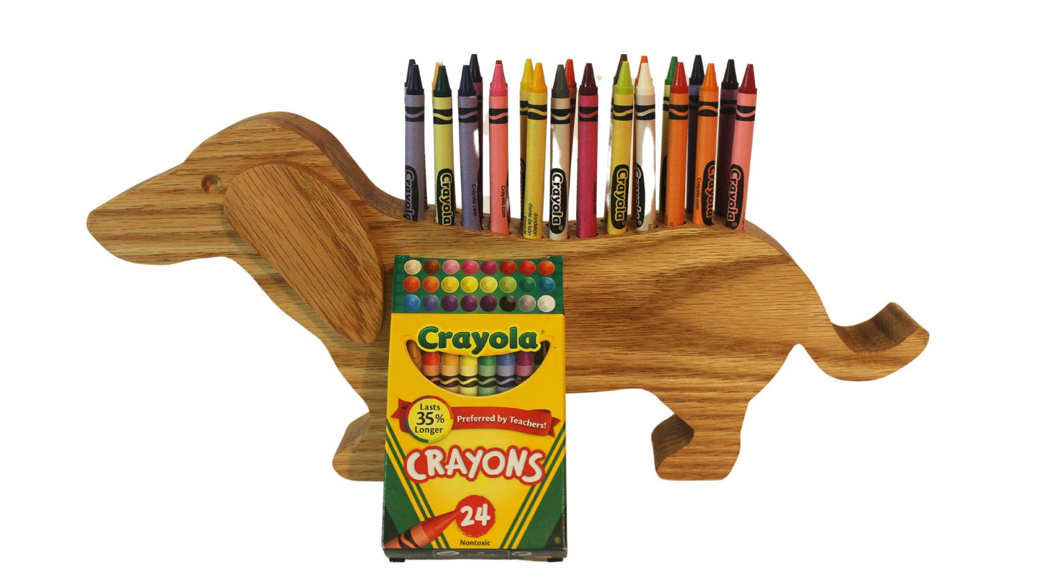 Crayon holders