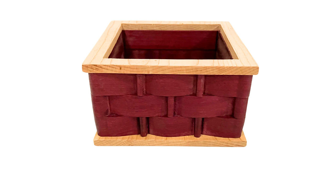 Square weave box