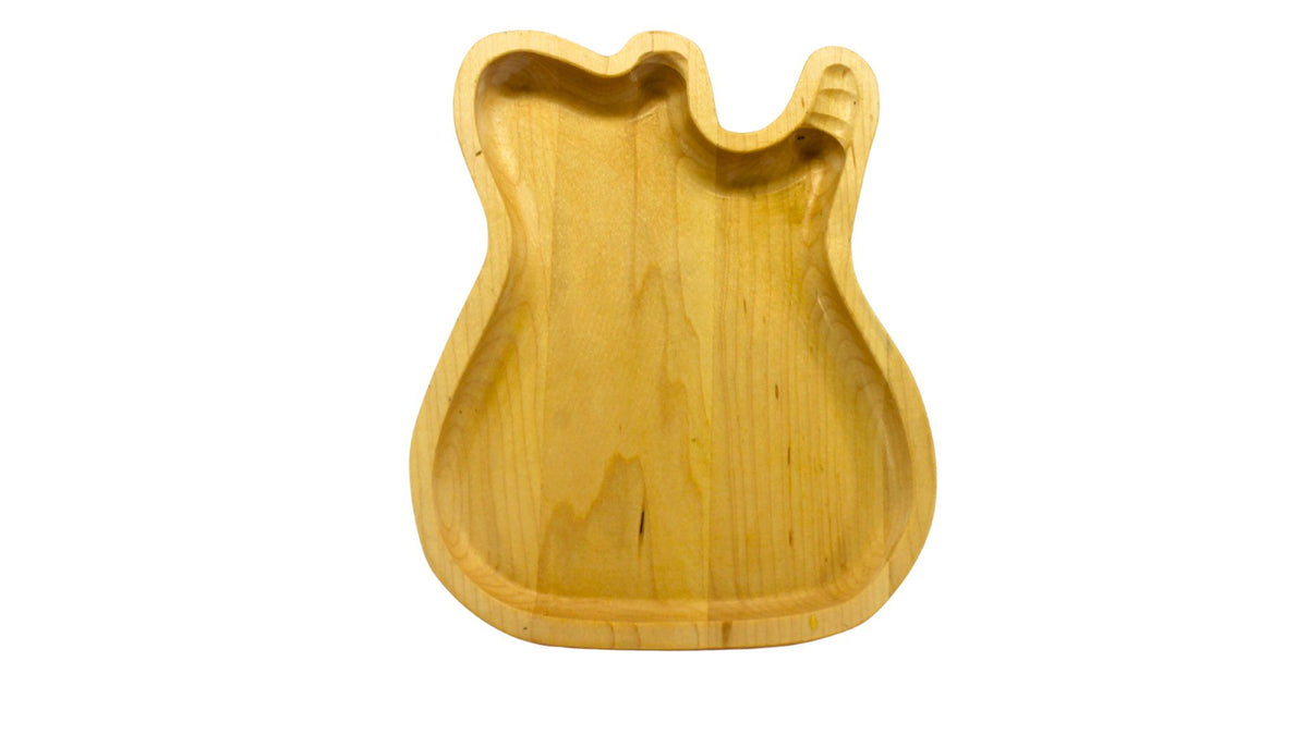Guitar-shaped Catchall, Maple