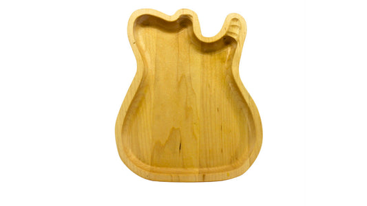 Guitar-shaped Catchall, Maple