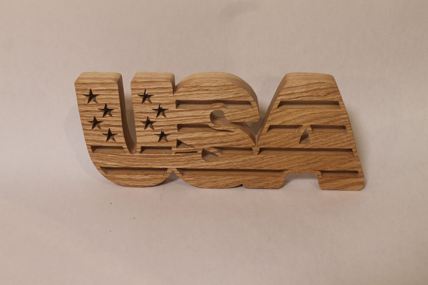 USA sign for desk, shelf, or wall hanging