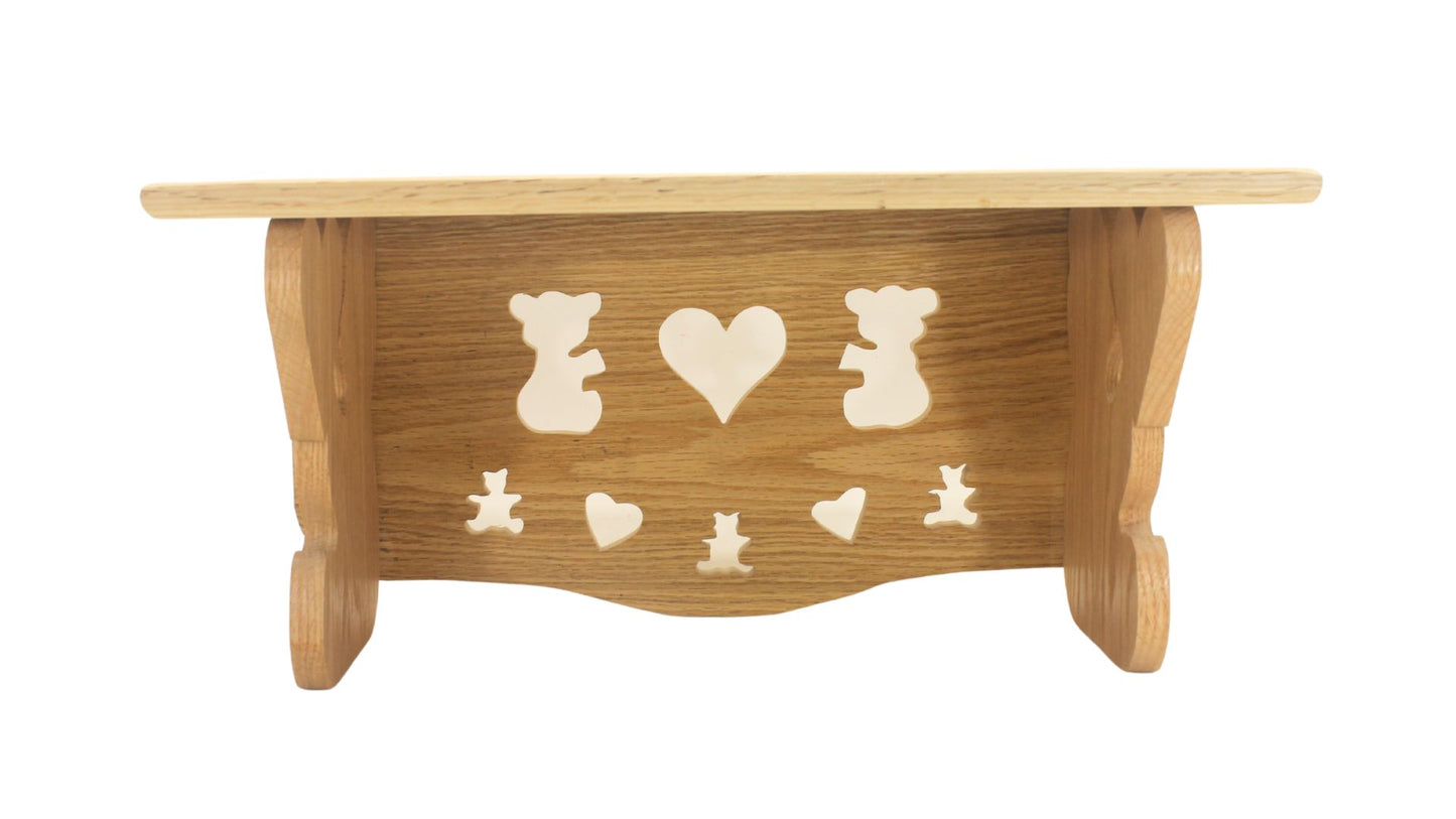 Teddy bear shelf