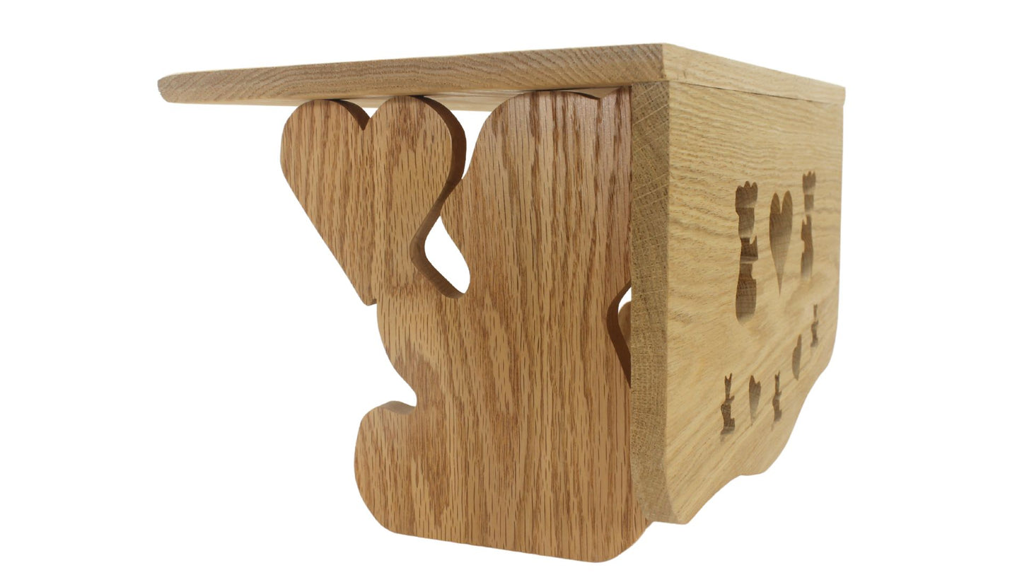 Teddy bear shelf