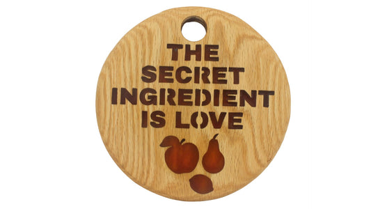 Secret Ingredient Is Love trivet/cutting board