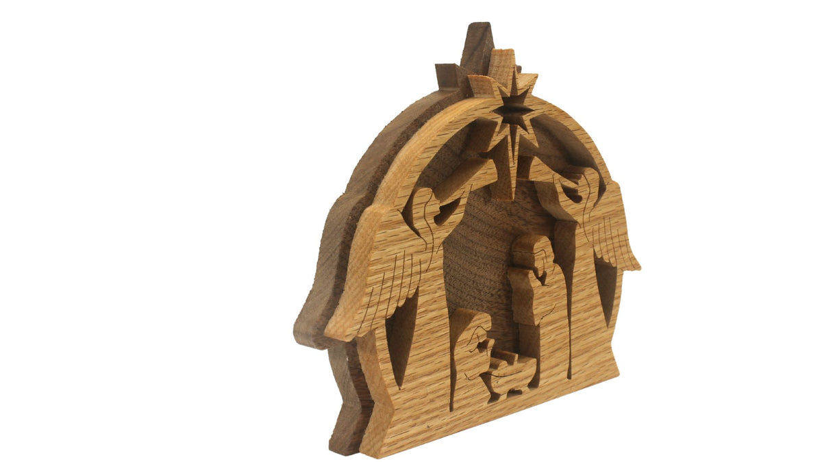 A Newborn King one-piece nativity