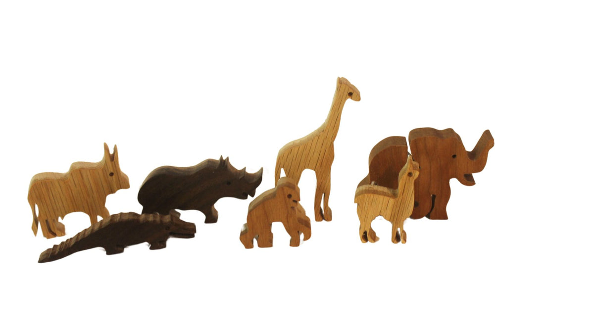 Noah's Ark with Over 20 Pairs of Animals and Removable Roof to Store Animals Inside