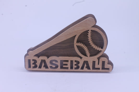 Baseball plaque for players, coaches, and fans