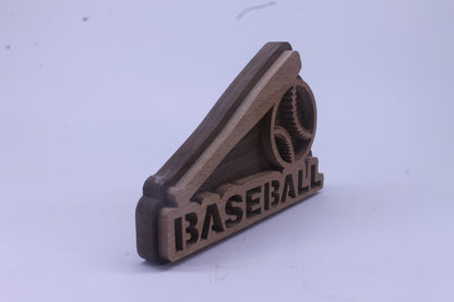 Baseball plaque for players, coaches, and fans