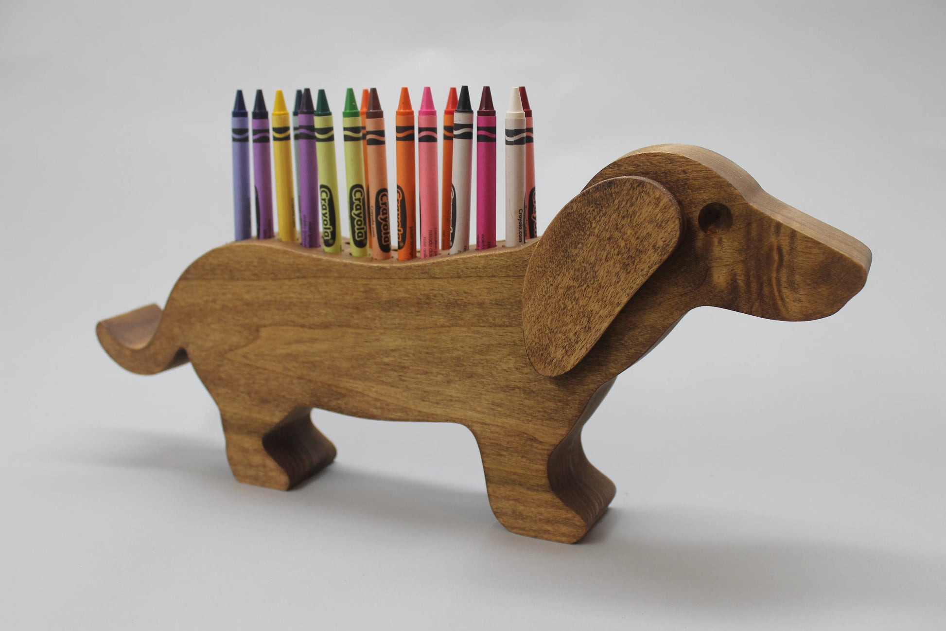 Wooden Fish Crayon Holder : Countryside Gifts, LLC